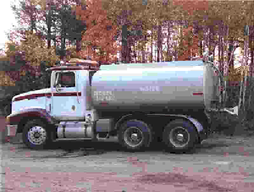 Water truck for rent